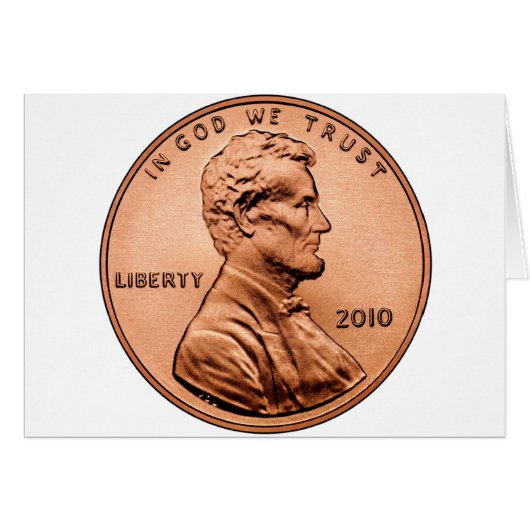 LINCOL PENNY CARDS (Front Horizontal)