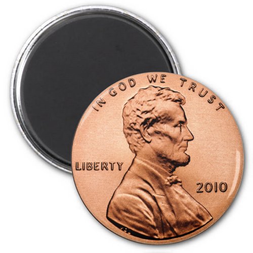 LINCOL PENNY MAGNET