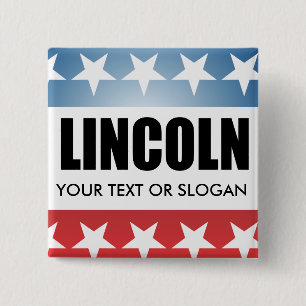 LINCOLN 2010 PINBACK BUTTON