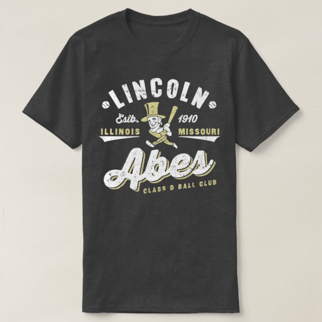 Lincoln Abes T-Shirt (Design Front)