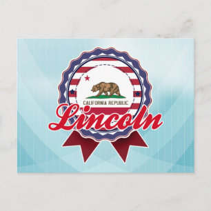 Lincoln, CA Postcard