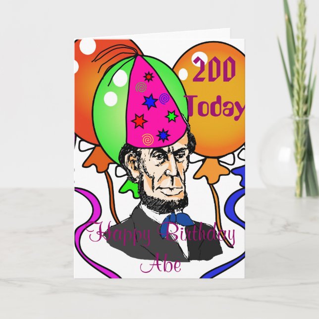 Lincoln Card (Front)