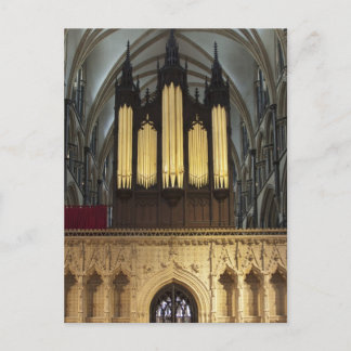Lincoln Cathedral, UK postcard
