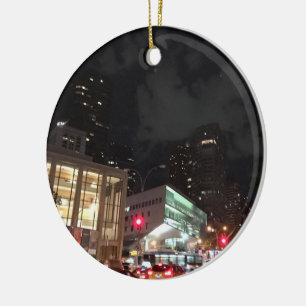 Lincoln Center New York City NYC Photography Ceramic Ornament