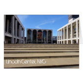 Lincoln Center New York City NYC Upper West Side (Front Horizontal)