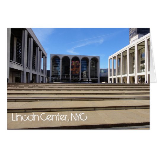 Lincoln Center New York City NYC Upper West Side (Front Horizontal)