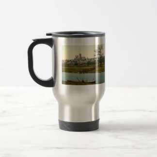 Lincoln City View, Lincolnshire, England Travel Mug
