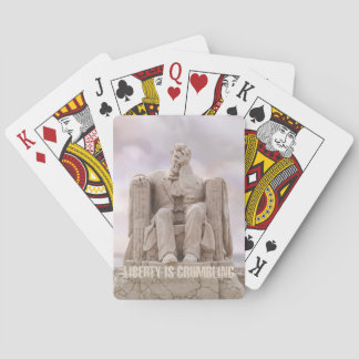Lincoln Facepalm Poker Cards