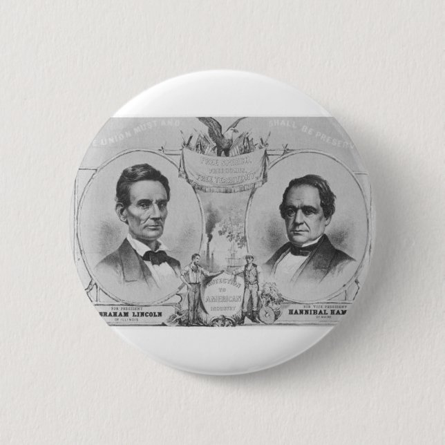 Lincoln - Hamlin Button (Front)