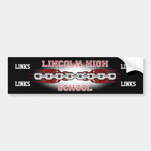 Lincoln High School Links Bumper sticker