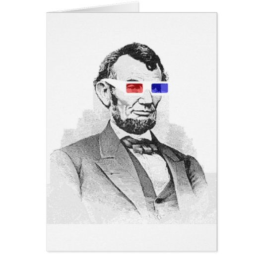 Lincoln in 3D! Cards (Front)
