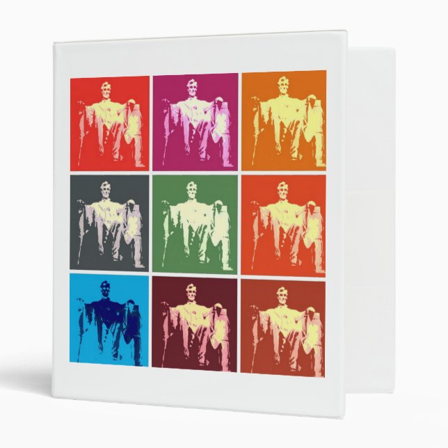 Lincoln Memorial Abstract Binder (Front/Inside)