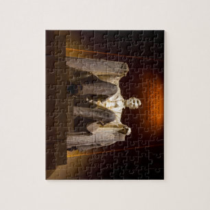 Lincoln Memorial At Night - Washington D.C. Jigsaw Puzzle
