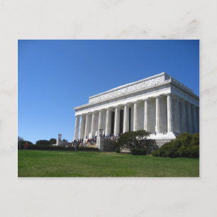Lincoln Memorial in Springtime Postcard