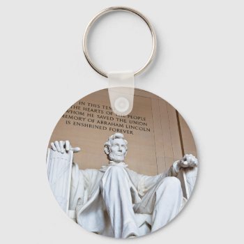 Lincoln Memorial Keychain by The_Everything_Store at Zazzle