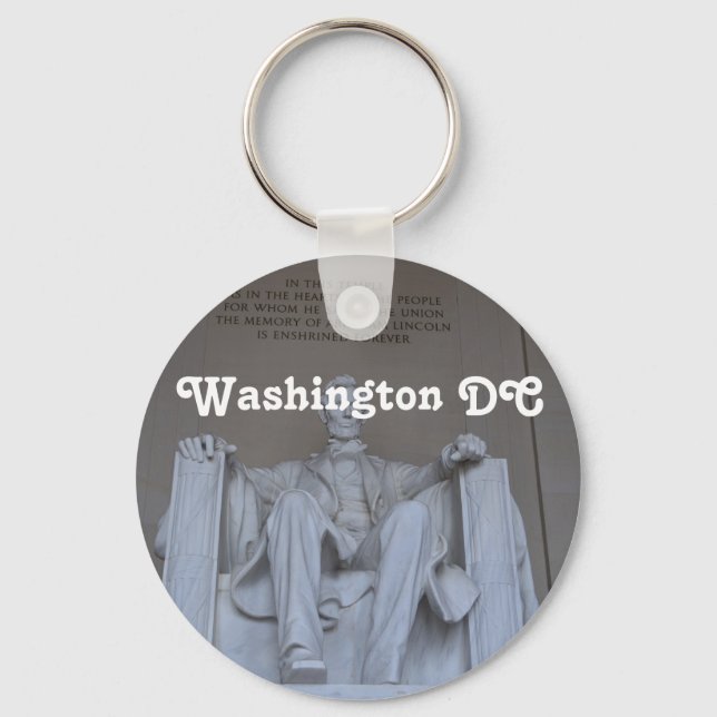 Lincoln Memorial Keychain (Front)