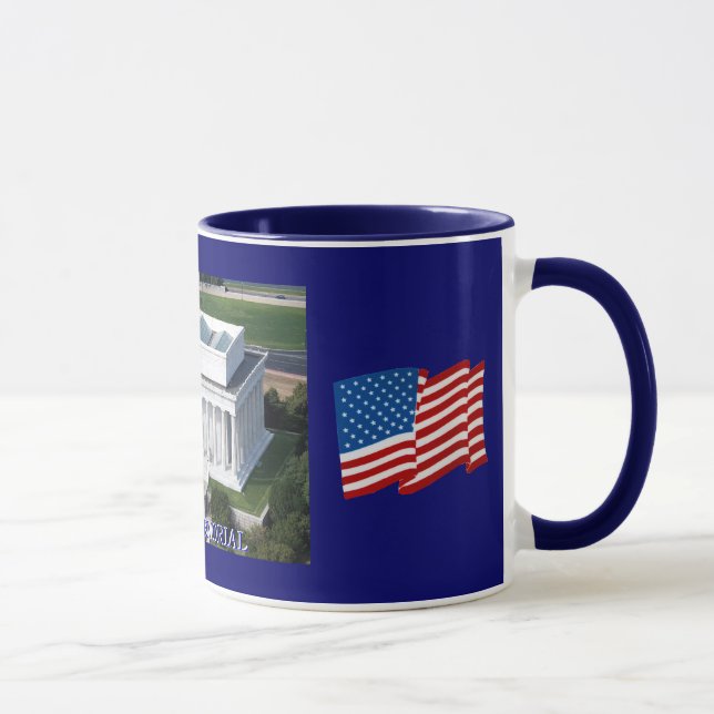 Lincoln Memorial Mug (Right)