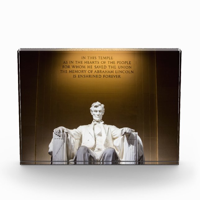 LINCOLN MEMORIAL PHOTO BLOCK (Front)