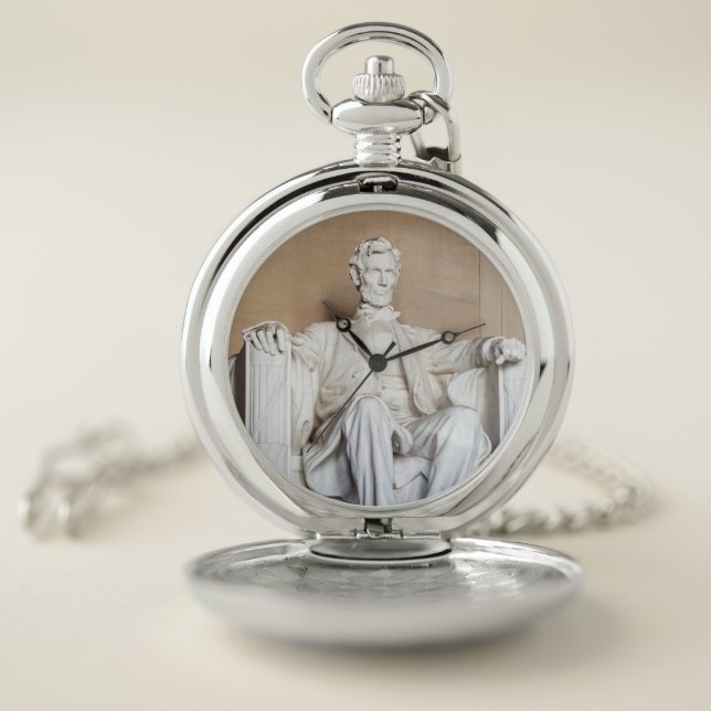 Lincoln Memorial Pocket Watch (Inside)
