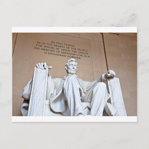 Lincoln Memorial Postcard