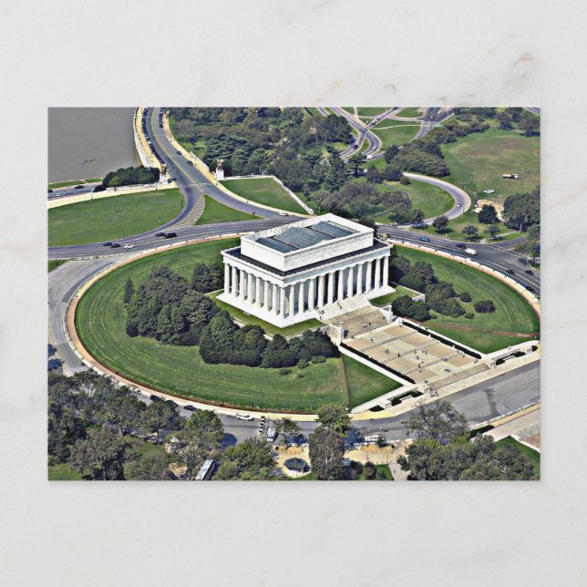 Lincoln Memorial  Postcard (Front)