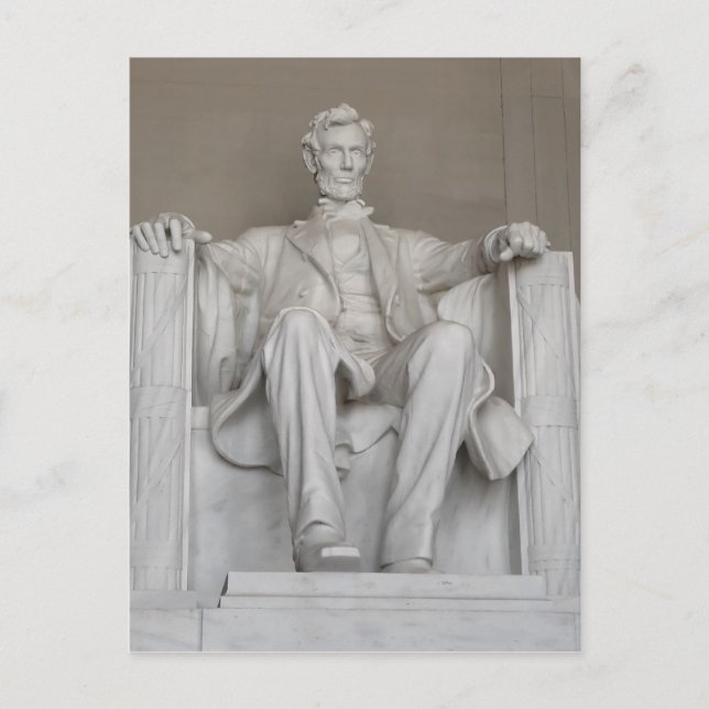 Lincoln Memorial Postcard (Front)