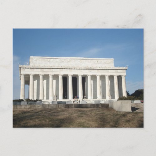 Lincoln Memorial Postcard