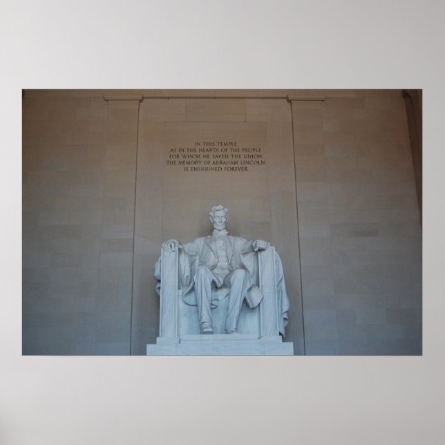 Lincoln Memorial Poster (Front)