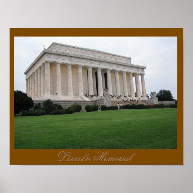 Lincoln Memorial Poster (Front)