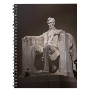 Lincoln Memorial Spiral Notebook