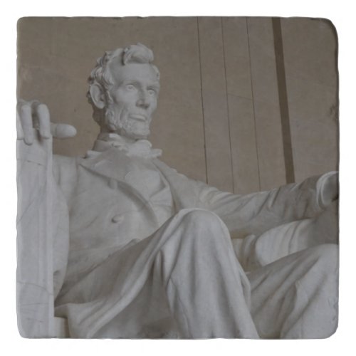 Lincoln memorial statue trivet