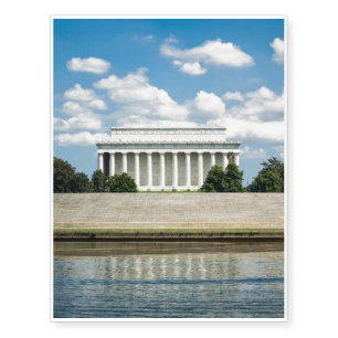 Lincoln Memorial Temporary Tattoos
