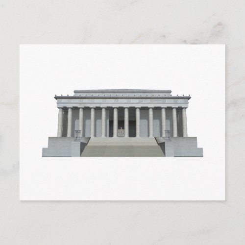 Lincoln Memorial Washington DC Postcard