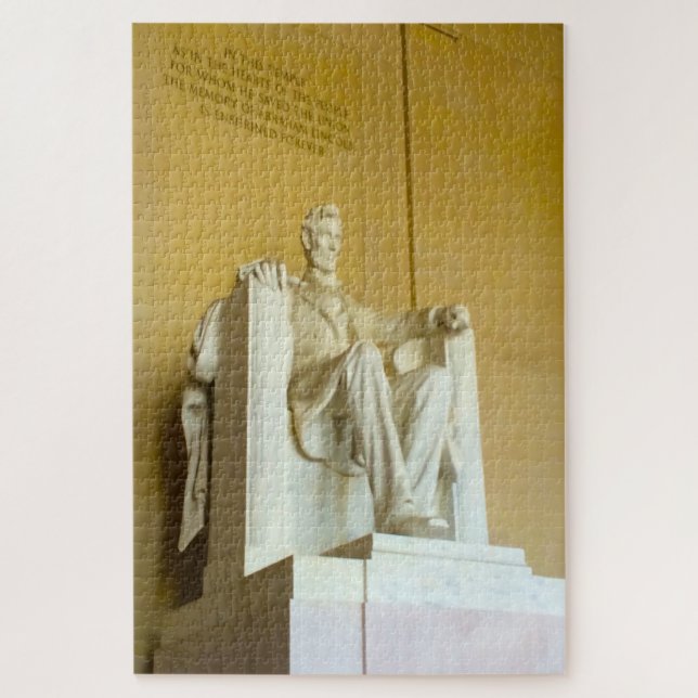 Lincoln Memorial Washington Jigsaw Puzzle (Vertical)