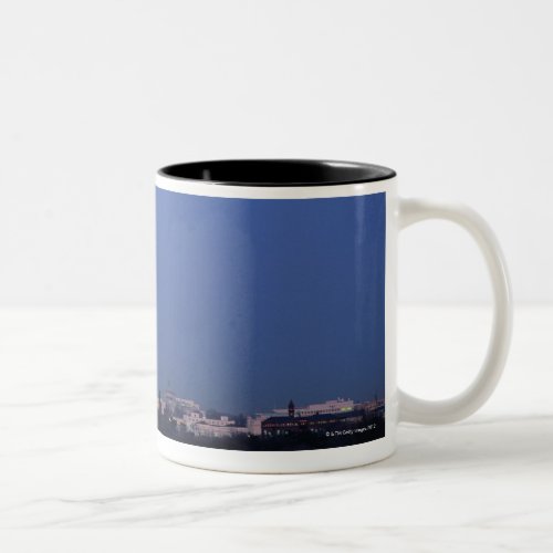 Lincoln Memorial Washington Monument US Two_Tone Coffee Mug