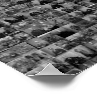 Lincoln Mosaic Poster | Zazzle