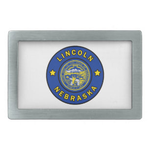 Lincoln Nebraska Belt Buckle