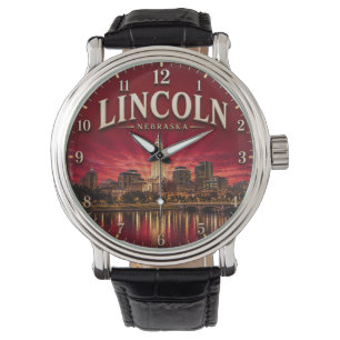 Lincoln Nebraska Capital City Skyline Watch