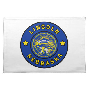 Lincoln Nebraska Cloth Placemat