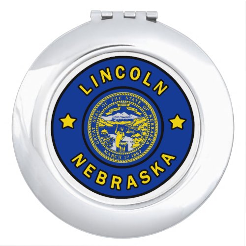 Lincoln Nebraska Compact Mirror