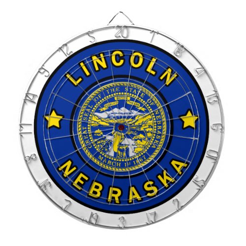 Lincoln Nebraska Dart Board