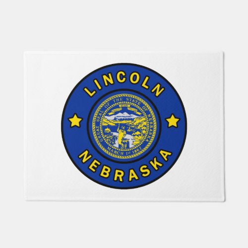 Lincoln Nebraska Doormat