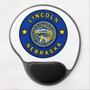 Lincoln Nebraska Gel Mouse Pad