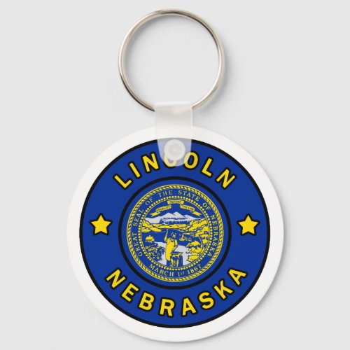 Lincoln Nebraska Keychain