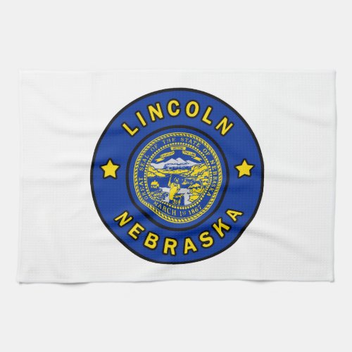 Lincoln Nebraska Kitchen Towel