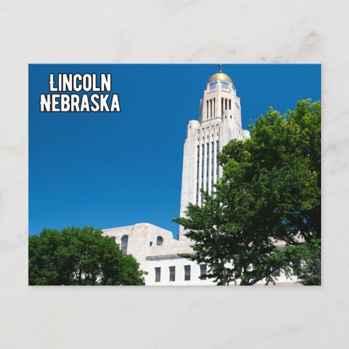 Lincoln Nebraska Postcard