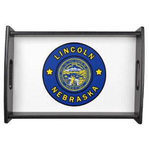 Lincoln Nebraska Serving Tray