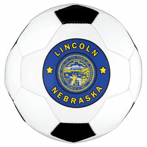 Lincoln Nebraska Soccer Ball