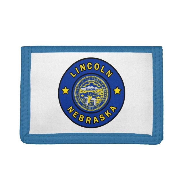 Lincoln Nebraska Trifold Wallet (Front)