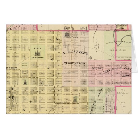 Lincoln North, Nebraska Cards (Front Horizontal)